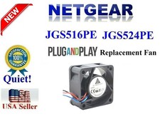 1x Neu Ersatz Lüfter für Netgear ProSAFE JGS524PE JGS516PE