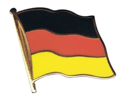 Deutschland flaggen pin - deutschland, fahnen