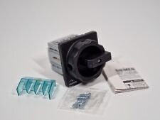 Siemens Sentron Lasttrennschalter 3LD Hauptschalter 4-polig Iu: 16A 3LD20031TL51