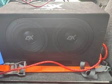 ESX subwoofer plus 2 JBL A3001
