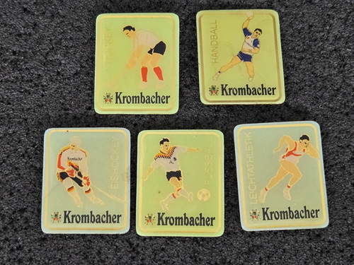 5er pin set krombacher - 5er, pin-set