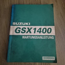 Suzuki GSX 1400 Reparaturanleitung Wartungsanleitung ab 2001 Handbuch 