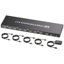 HDMI KVM Switch 4 PC 1
