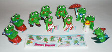 Kleines Konvolut Froggy Friends (Ranopla) 10 Figuren + 7 BPZ! TOP!