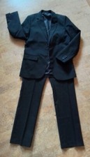 ☆2 tlg. festlicher Anzug☆ Jugendweihe/Konfirmation☆Schwarz☆Gr. 158☆ARIZONA☆