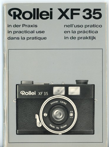 Bedienungsanleitung rollei - rollei, xf