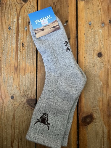 Mongolische yakwolle socken - mongolische,