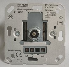Jung 211 GDE Drehdimmer UP mit