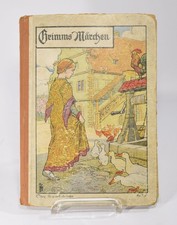 Grimms Märchen - Scholz Kinder Bilderbücher Mainz antike Ausgabe