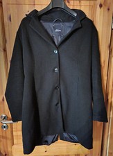 Wintermantel   Wollmantel – Mantel  von s.Oliver  Größe 46  in schwarz
