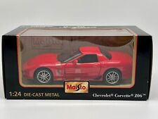 DieCast Chevrolet Corvette Z06 2001 Maisto 1:27 Modellauto Special Edition Rot