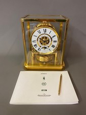 Zz Jaeger LeCoultre ATMOS Classique Uhr Kaliber 562 - Mondphase & Monatskalender