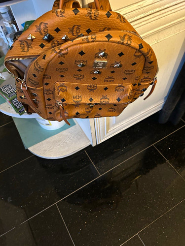 Mcm leder rucksack - mcm,