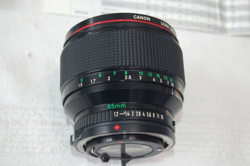 Canon objektiv 85mm - fd, 1