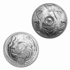 5 Rand BIG FIVE III - Löwe -