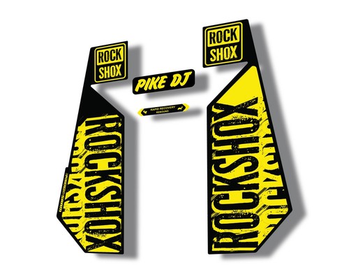 Rock shox pike 2017 gabel - rock,