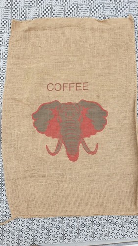 Kaffeesack motiv elefant - motiv,