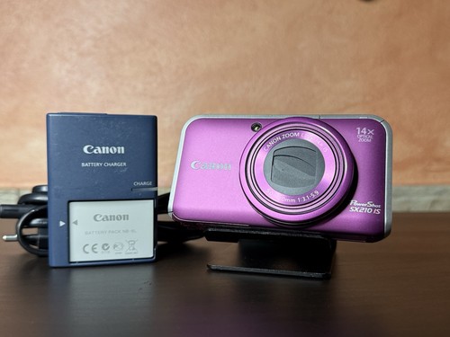 Canon powershot sx210 lila - powershot,
