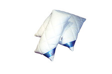 Schlafmond Kopfkissen MEDICUS BL 40x80 cm weiß Daunenkissen Federkissen