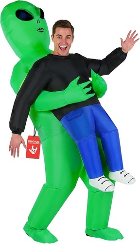 Aufblasbares alien kostüm - aufblasbares,