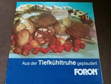 Werbeheft FORON , VEB