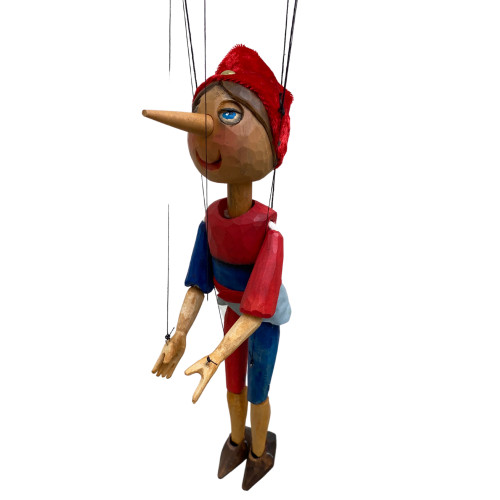 Czech folk art marionette - art,