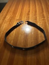 Ledergürtel mit silberner Schnalle von Pyrate Style