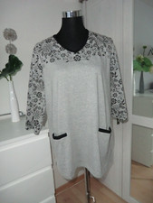 Damen Long   Shirt   gr 42 langarm Grau