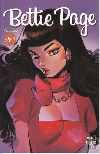 Bettie page variant cover - bettie, nr