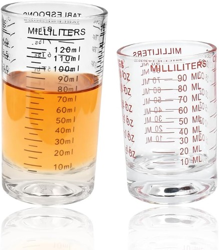 Cocktail messbecher glas - cocktail,