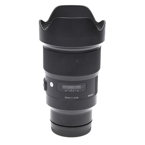 Sigma dg hsm art f - 20, f1.4