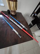 Hasbro Star Wars Laserschwert 3 Laserschwerter Ausklappbar Doppellaserschwert