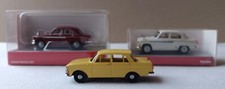 Herpa, Konvolut , Fahrzeuge PKW 3 Stück Moskwitsch , Modelle der DDR  H0 1:87
