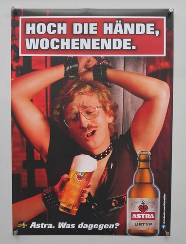 Astra bier poster plakat - poster,,