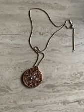 Original Thomas Sabo Kette rosevergoldet Ornament Anhänger wie neu 