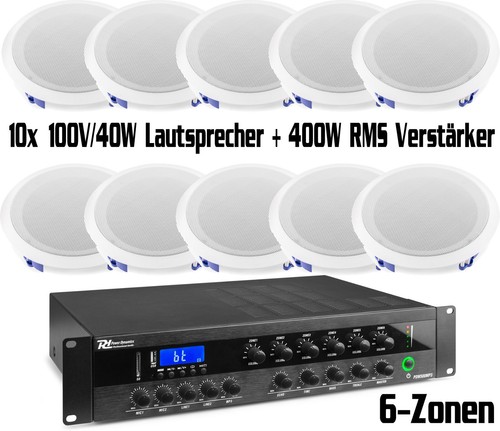 10x 100v lautsprecher set - lautsprecher,