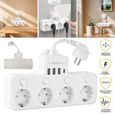 4 Fach EU Steckdose