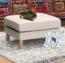 Ikea Karlstad Hockerbezug - Isefall natur 802.492.09