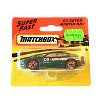 ✅  Matchbox Superfast #63 * ASTON MARTIN DB7 VANTAGE von 1994 in OVP * MOC