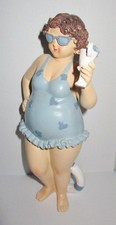 Deko Frau in Badeanzug -