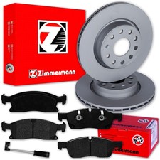 Zimmermann BREMSSCHEIBEN + BELÄGE VORNE für MERCEDES W166 C292 ML M-KLASSE + GLE