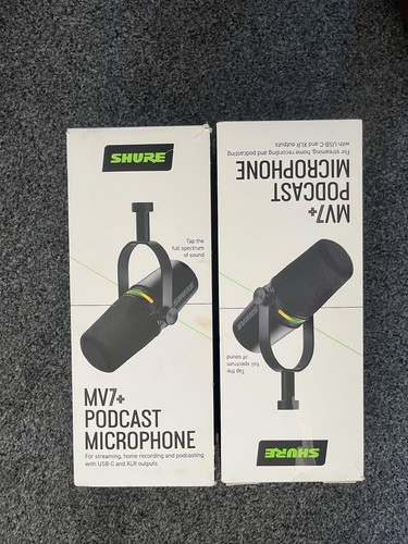 Shure mv7 podcast mikrofon - shure, mv7+