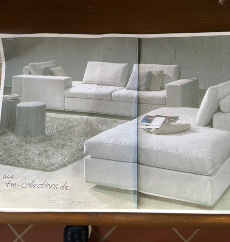 Couch teilig machalke design - couch,