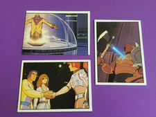 3 Figurine Panini Sammelbilder "Captain Future"- Nr. 379, 384, 393-ungeklebt