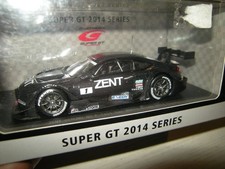 1:43 Ebbro Super Nissan R35 GT500 2014 Sepang Zent Cerumo RC F Test Car in OVP
