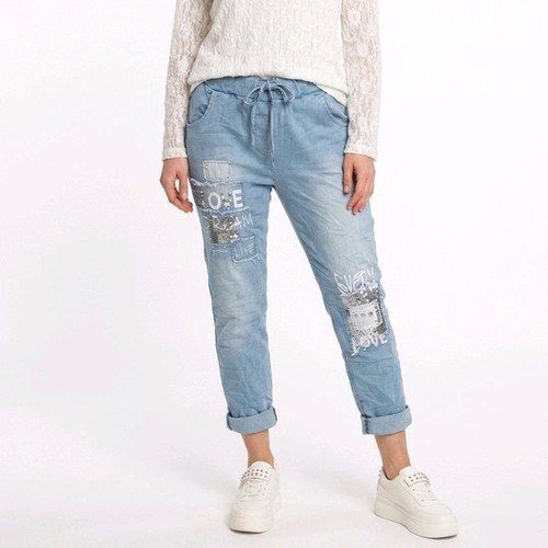 Damen jogpants jeans - jogpants, italy