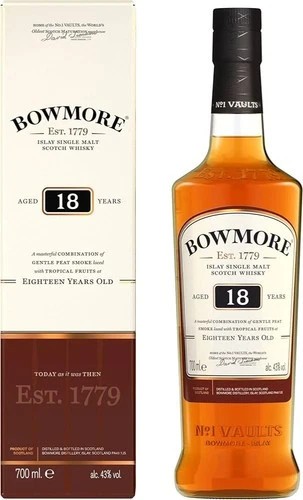 Bowmore jahre 43 - jahre, vol