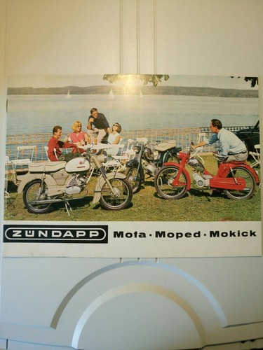 Zündapp prospekt 1966 - prospekt, w2858