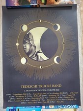 Tedeschi Trucks Band I Am The Moon Poster Europe 2022 London Paris Dublin
