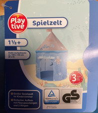 Neues Spielzelt in blau